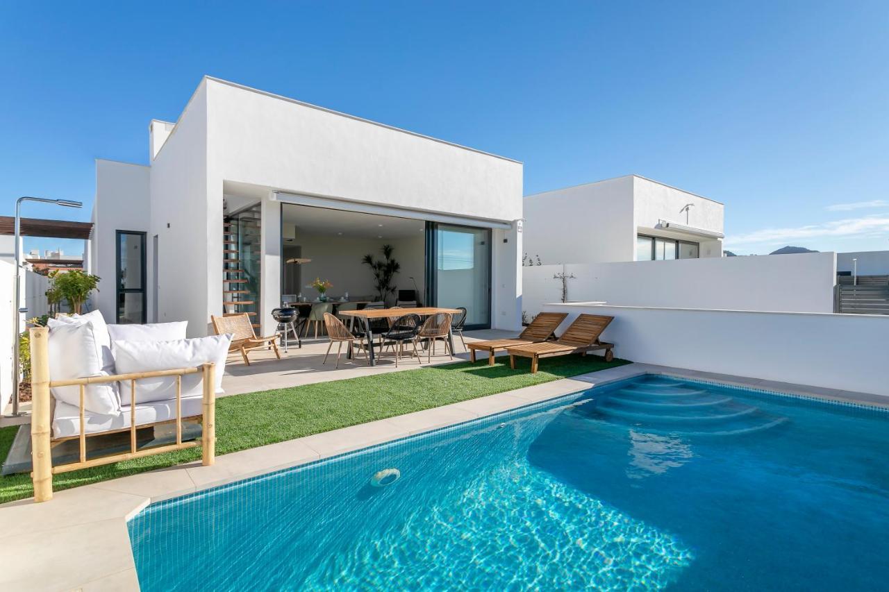 Casa De Cristal - Beautiful Villa With Private Pool, 350M From Beach, Astonishing Views Mar de Cristal Zewnętrze zdjęcie